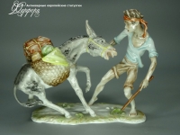 statuetka-antikvariat-germaniya-upryamyj oslik-kaiser-17